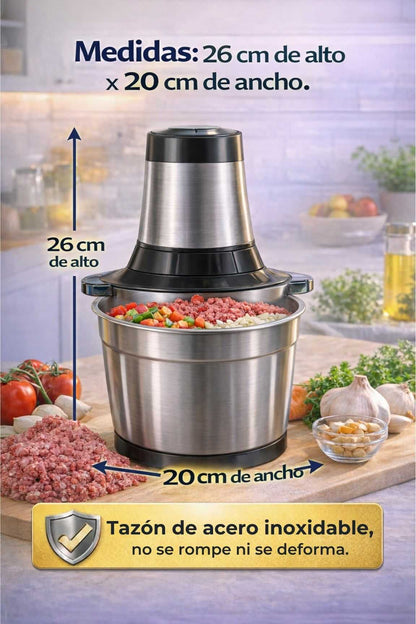 🔥 ¡Prepara tus carnes y verduras en segundos sin esfuerzo! El aliado que toda cocina colombiana necesita.