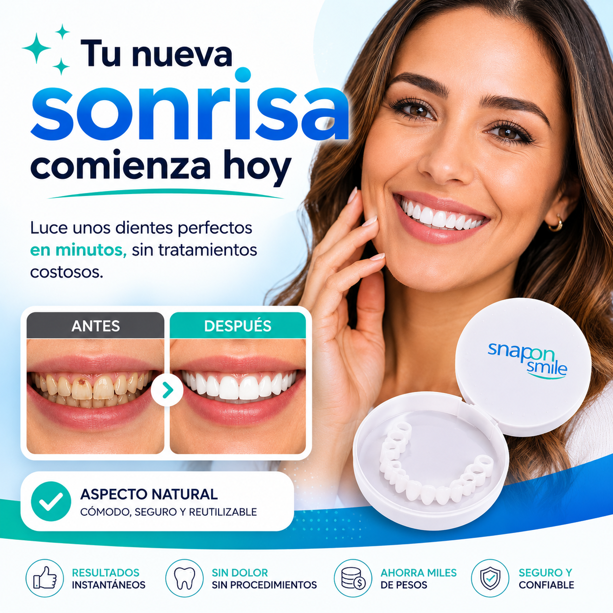 CARILLAS DENTALES SNAP-ON™