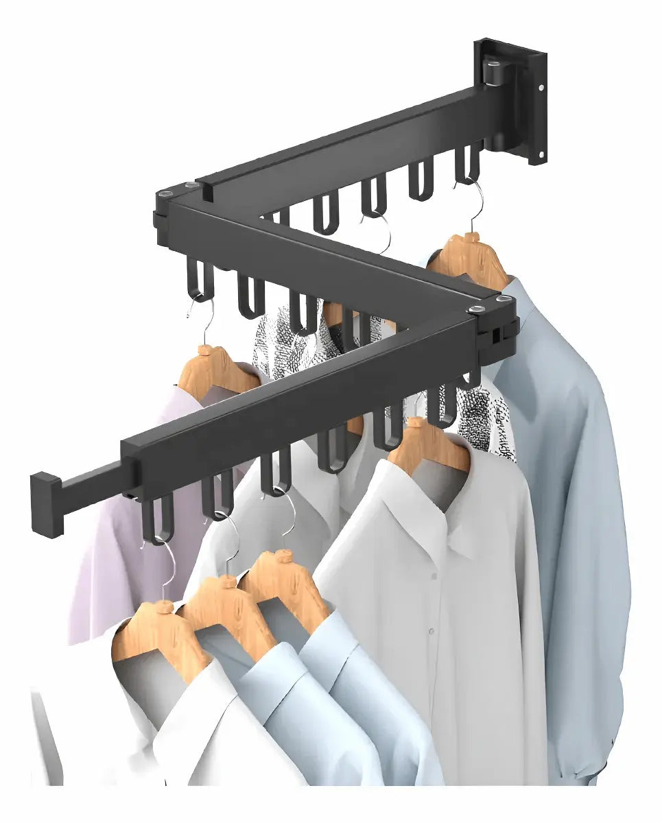 TendiFlex 360™ | Tendedero Plegable Giratorio de Gran Capacidad